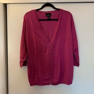 Lane Bryant Pink/Purple Sweater (size 14/16)